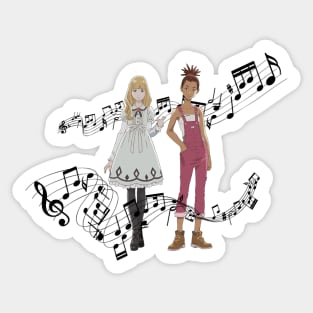 Carole & Tuesday Sticker